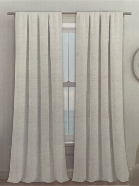 Studio 9 Luxe Ceasar 100% Blackout Curtains - 2 Panels